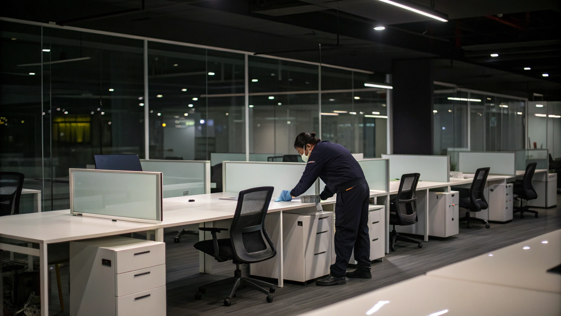 Commercial office sanitization