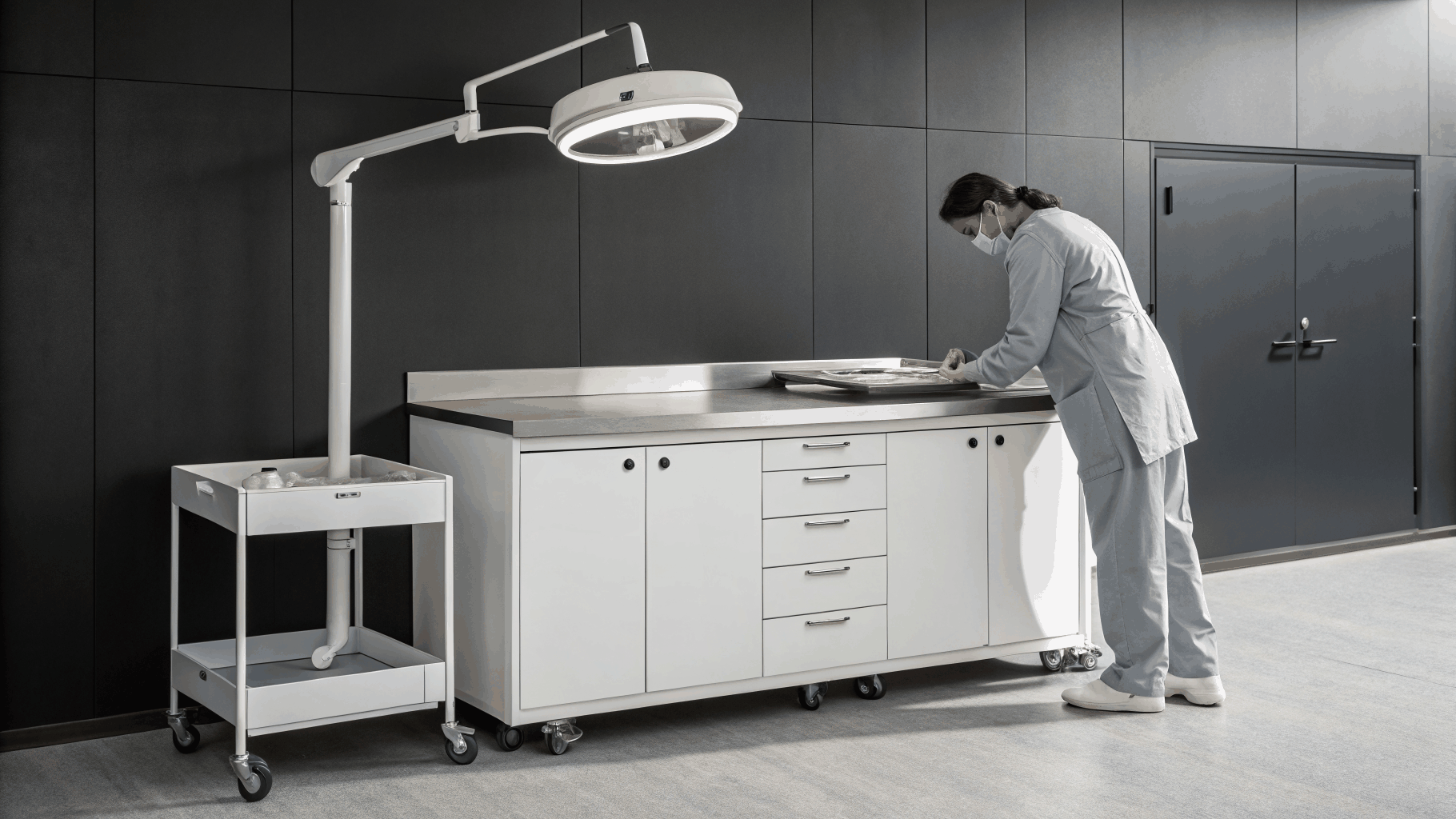 Sterile healthcare facility maintained with clinical precision